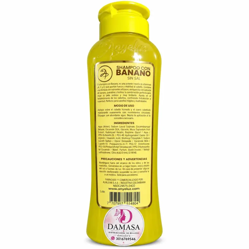 Shampoo Banano — vista 2 de 2