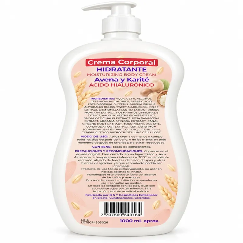 Crema Avena 1lt — vista 2 de 2